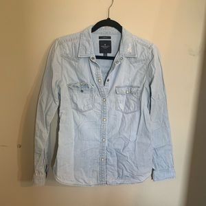 Thin Denim Long Sleeve